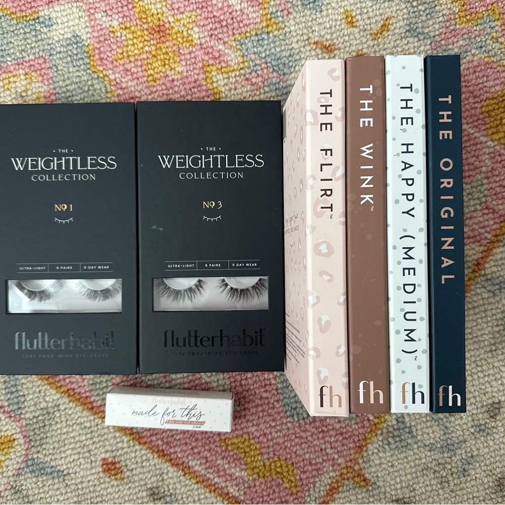 FlutterHabit Weightless Collection Lash Set